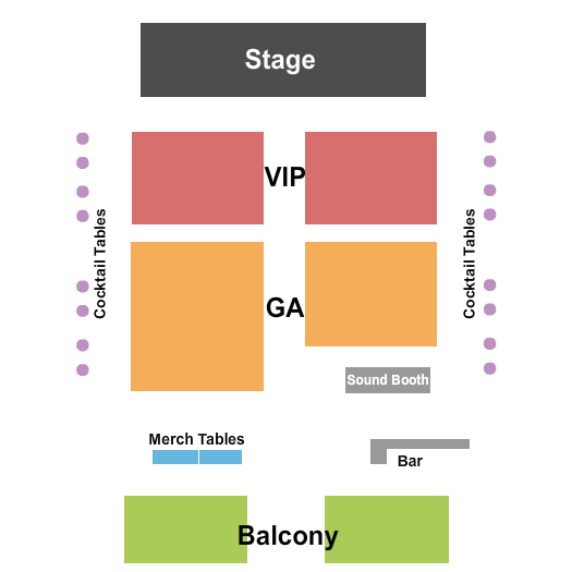 04 Center Seating Chart: End Stage