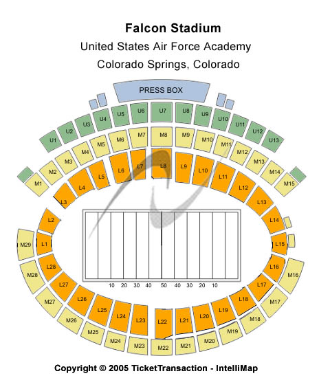 Air Force Falcons Football Tickets 2012