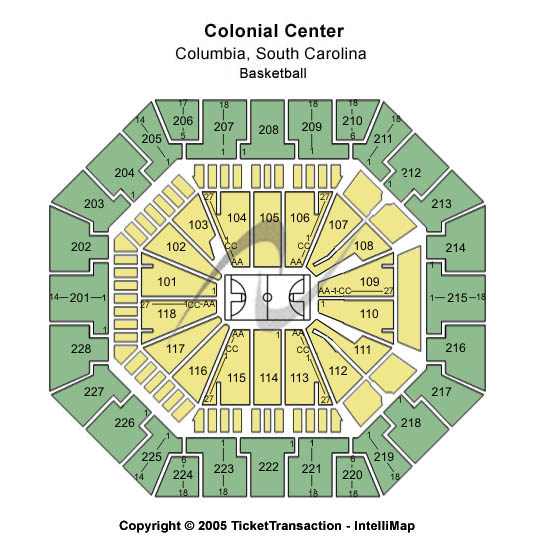 Disney On Ice Tickets Seating Chart Colonial Life Arena Basketball
