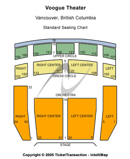 Walker Theater Seating Chart