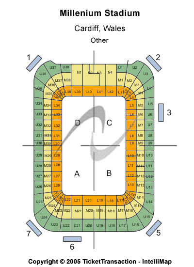 Principality Stadium Seating Chart: Other