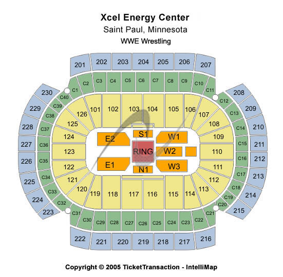 Disney On Ice Tickets Seating Chart Xcel Energy Center Other