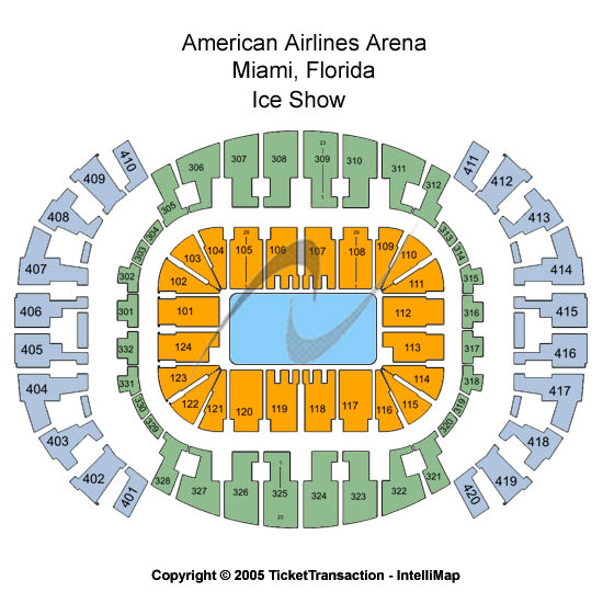 American Airlines Arena Seating Chart