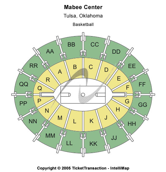Mabee Center Seating Chart