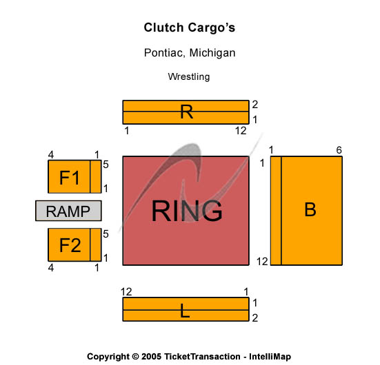 Clutch Cargos Seating Chart