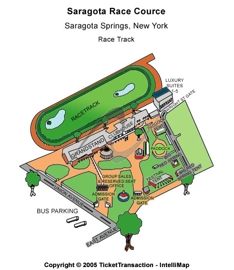 Saratoga Racetrack Clubhouse Seating Chart