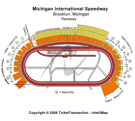 Michigan International Speedway Tickets, Michigan ...