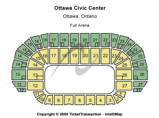 Td Center Ottawa Seating Chart