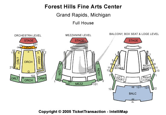 Concert Venues in Grand Rapids, MI | ConcertFix.com