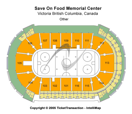 Elton John Tickets Seating Chart Save On Foods Memorial Centre Hockey