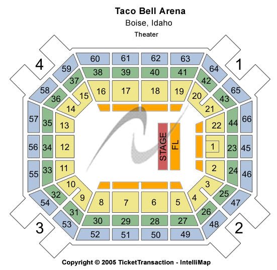 Knitting Factory Boise Seating Chart