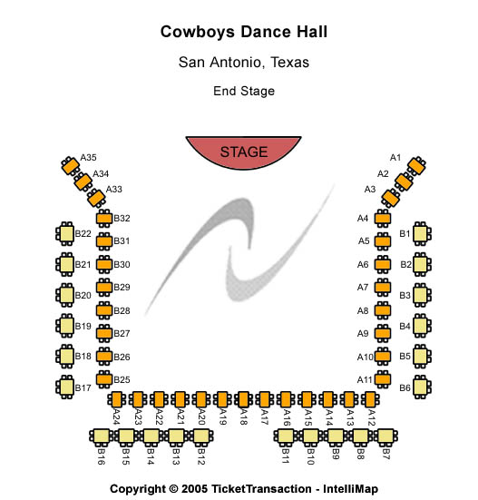 Cowboys Seating Chart