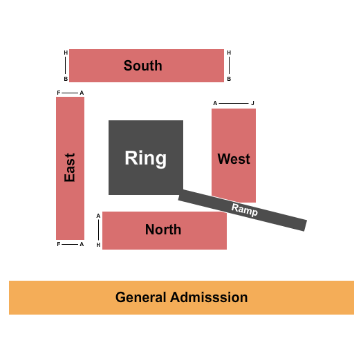 2300 Arena Seating Chart: AEW