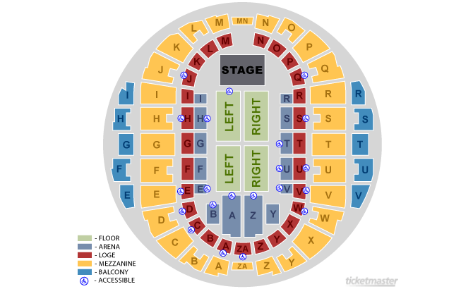 Hampton Coliseum Seating Chart