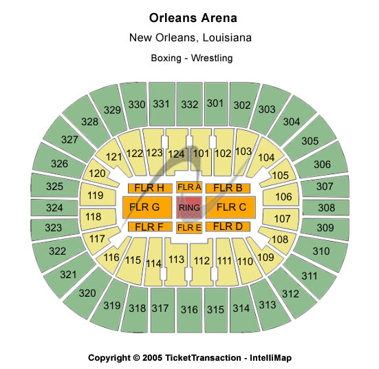 New Orleans Arena Seating Chart: Other