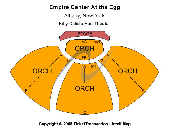 Empire Center At The Egg Seating Chart