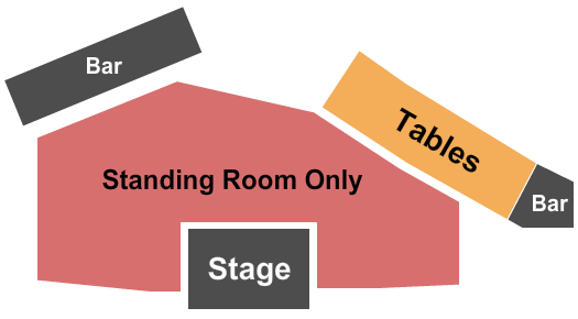 24 Oxford at Virgin Hotels - Las Vegas Seating Chart: SRO & Tables