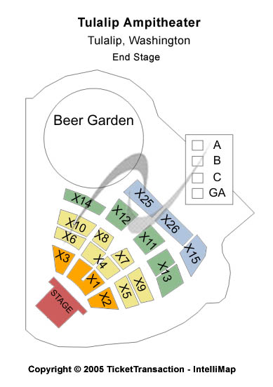 Tulalip Amphitheatre Seating Chart