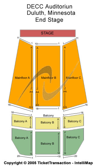 DECC Seating Chart