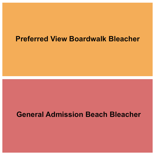 2nd Street and Atlantic Ave Seating Chart: GA & Preferred