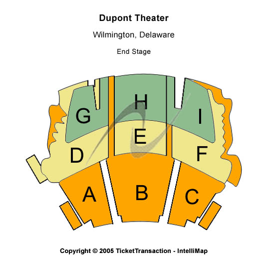 Dupont Theatre Seating Chart