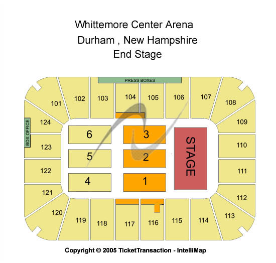 Whittemore Center Arena Seating Chart