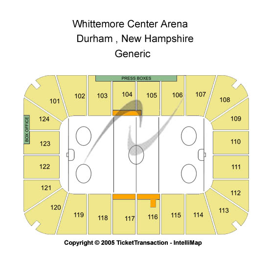 Whittemore Center Arena Seating Chart