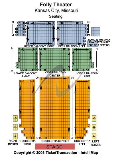 Midland Theater Seating Chart Kansas City | Elcho Table