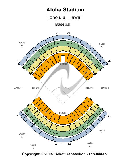 Seating Chart Aloha Stadium Hawaii