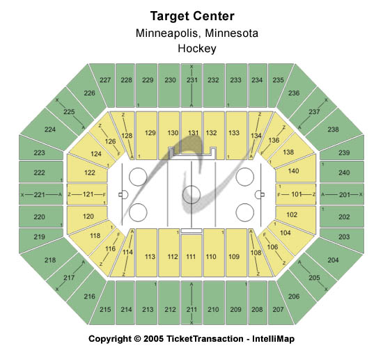 Target Center Nitro Circus Seating Chart