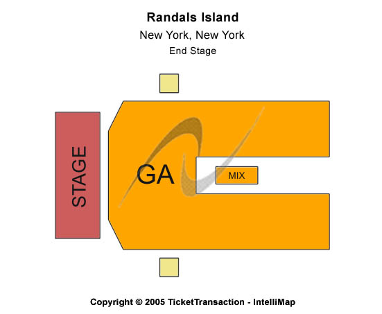 Randalls Island Seating Chart