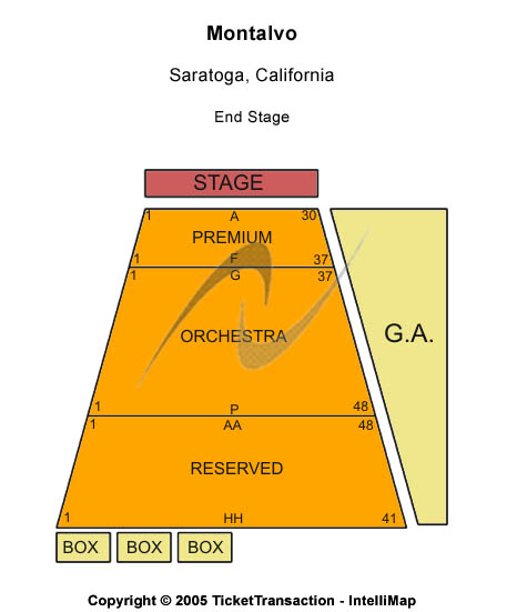 Montalvo Seating Chart