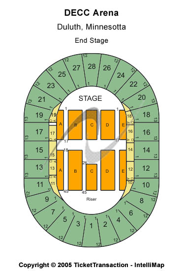 DECC Seating Chart
