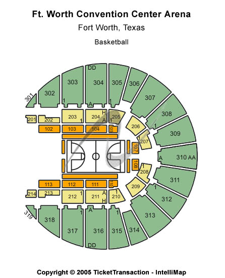 Ringling Bros. Tickets | Seating Chart | Fort Worth Convention Center