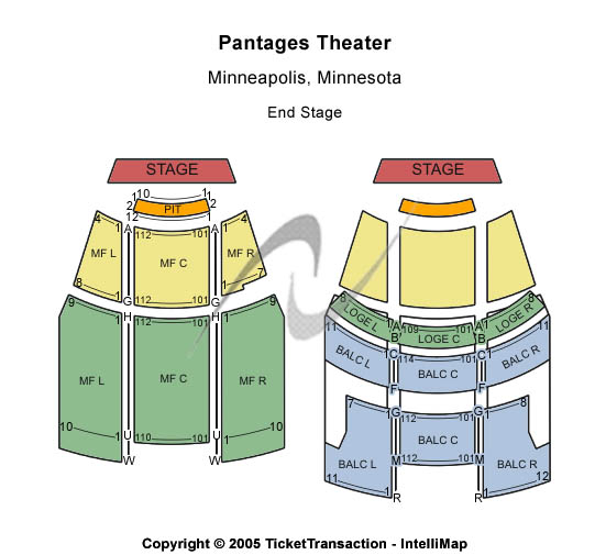 High Pantages Theatre Tickets High Tickets Pantages Theatre in