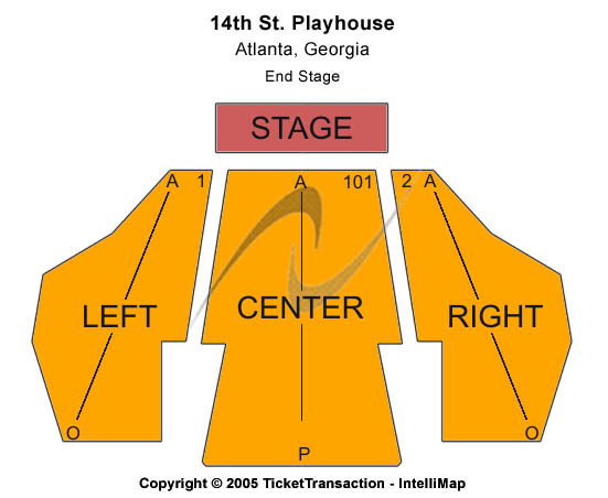 14th Street Playhouse Seating Chart