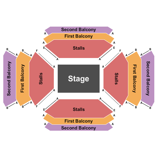 @sohoplace Seating Chart: Endstage