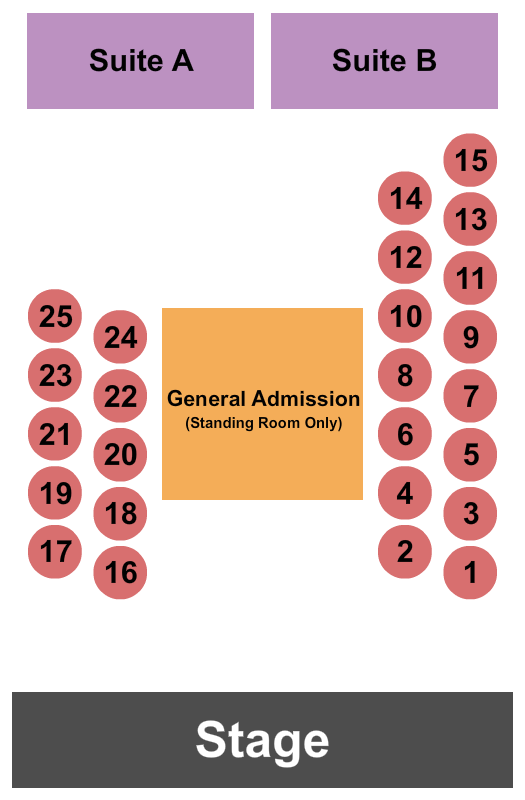 AM/FM - Backyard Seating Chart: GA/Tables/Suites 2