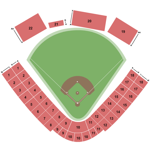 College World Series Stadium Seating Chart