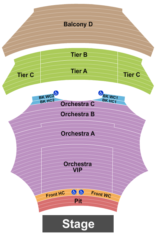 ASU Gammage Seating Chart: Endstage
