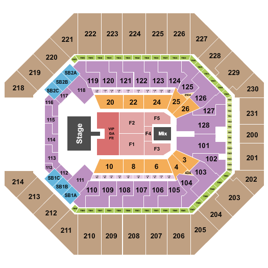 Frost Bank Center Seating Chart: Cody Johnson