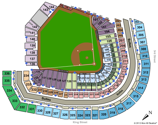 AT&T Park Seating Chart