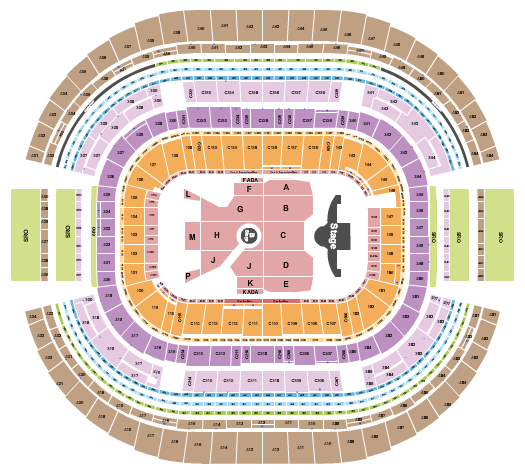 AT&T Stadium Seating Chart: Ed Sheeran