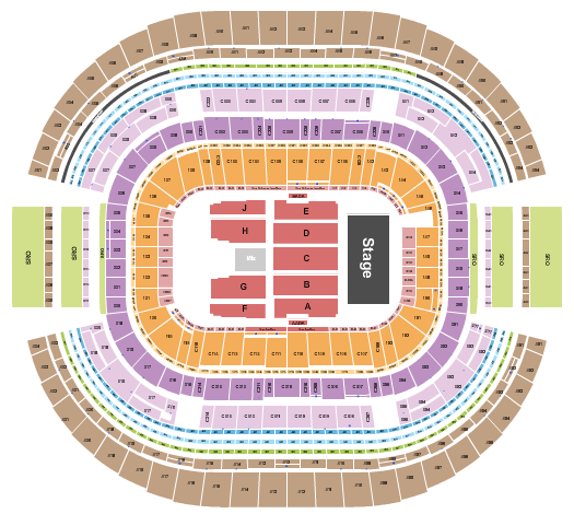 AT&T Stadium Seating Chart: Julion Alvarez