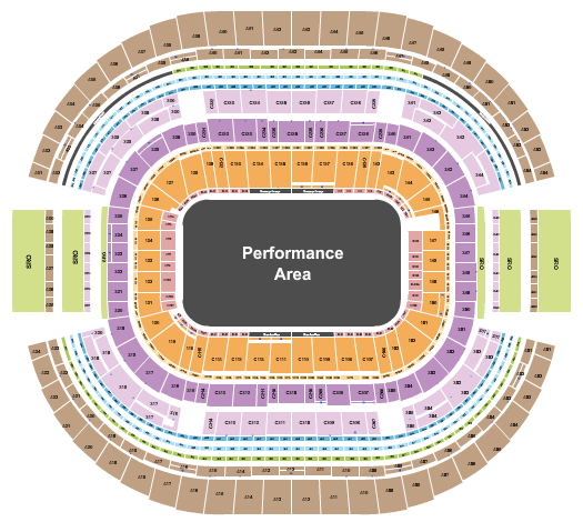 AT&T Stadium Seating Chart: Supercross 2