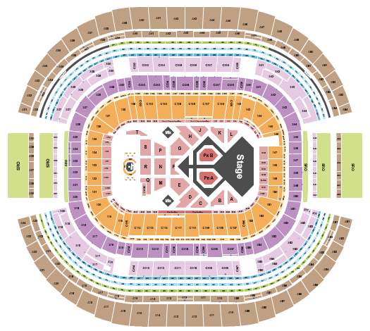 AT&T Stadium Seating Chart: Usher