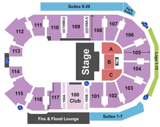 Abbotsford Event Center Seating Chart