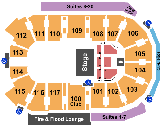 Abbotsford Centre Map