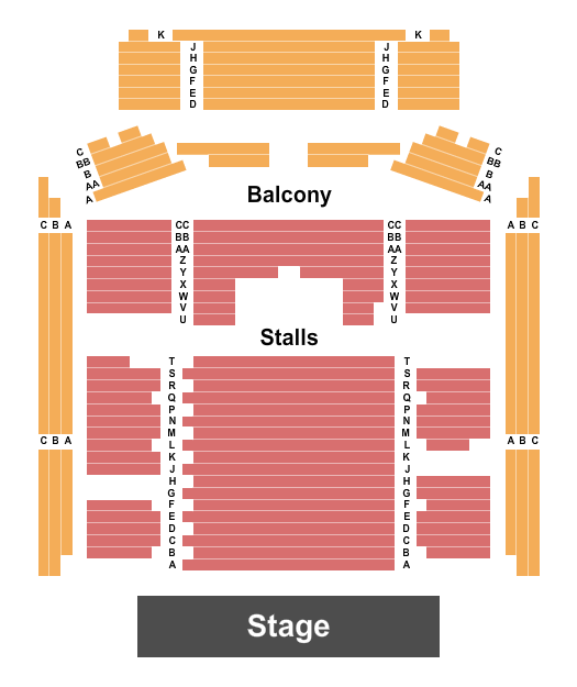 Aberdeen Music Hall Seating Chart: Endstage