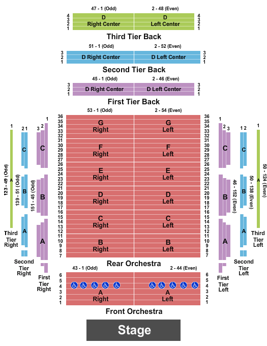 Jax Symphony Seating Chart